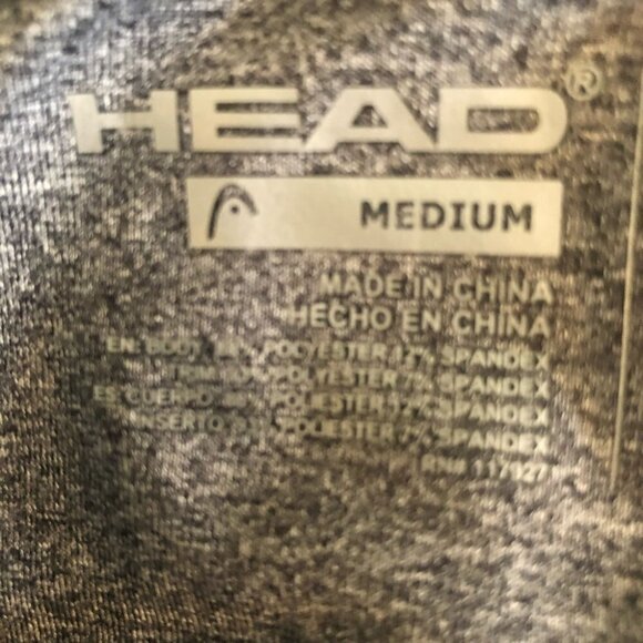 Head Leggings with  Sheer Mesh Trim Ladies Med - Picture 4 of 12